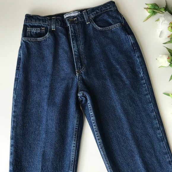 American Apparel High Waisted Mom Jeans - Picture 4 of 9